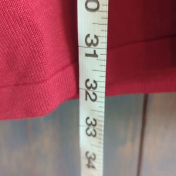 Joan Rivers Vestst women's XL cotton blend red pockets new - Picture 7 of 9